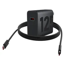 Carregador Motorola Turbo Power 125 Type-C Preto