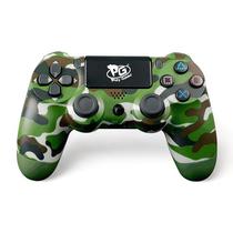 Controle PS4 Playgame Dualshock Camuflado Green