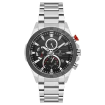 Relogio Analógico Masculino Daniel Klein DK.1.13992-1 Exclusive Gent / Pulseira de Aço Inoxidável - Prata/Preto