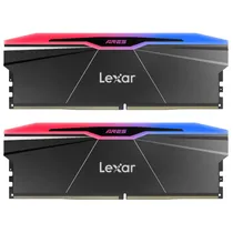 Memoria Ram Lexar Ares DDR5 32GB (2X16GB) 7600MHZ RGB - Preto (LD5U16G76C36BR-RGD)