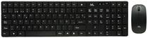 Teclado e Mouse Sem Fio Mtek KM-5197B - Preto (Espanhol)