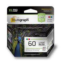 Cartucho Multigraph 60XL Color 22ML