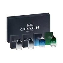 Coach Perfume Kit New York Man Miniaturas Edt Masculino Eau de Toilette