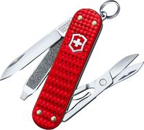 Canivete Victorinox Classic Precious Alox 0.6221 401G Iconic Red - (5 Funcoes)