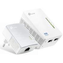 Repetidor de Sinal Wi-Fi TP-Link TL-WPA4220KIT AV600 A 300 MBPS (2 Pecas) - Branco