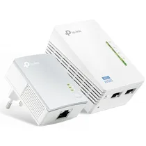 Repetidor de Sinal Wi-Fi TP-Link TL-WPA4220KIT AV600 A 300 MBPS (2 Peças) - Branco