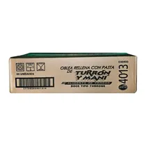 Torrone de Amendoim Arcor Caixa com 50 Unidades