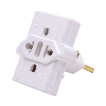 Adaptador de Tomada Tipo T Universal / 10A / 220V - Branco