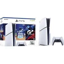Console Sony Playstation 5 Standard Slim CFI-2015A 4K 1 TB + Gran Turismo 7 - Branco