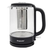 Ecopower Hervidora EP-3069 Vidrio 1.5L /220V Negro