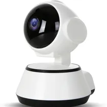 Mini Camera de Segurança Smart Q6X / Wifi / 360º / App V380 Pro - Branco