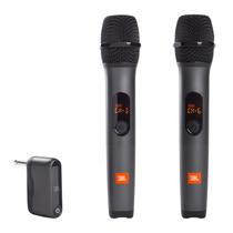 Microfone JBL Wireless c/2 Microfone Preto