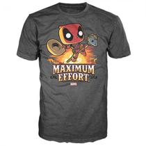 Funko Tees Marvel Deadpool Max Effort *XX*