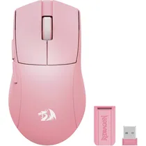 Mouse Gamer Redragon K1NG Pro 916P-Pro 1K Sem Fio - Pink