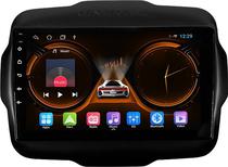 Multimidia Hetzer H-Pro Android 13 Tela de 9" Jeep Renegade 2015/20