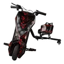 Moto Triciclo Eletrico Interbras Swift N11 / 8" / com Bluetooth / LED / 350W - Preto