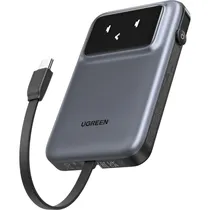 Carregador Portátil Ugreen Uno Power PB511 10.000 Mah 30 W - Cinza