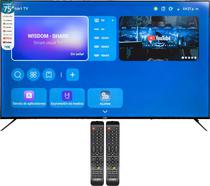 Smart TV LED Coby 75" CY3359-75FL 4K Uhd/Wifi/Android