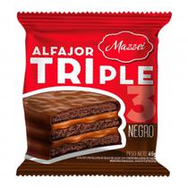 Alfajor Mazzei Recheado Doce de Leite Cobertura Chocolate Ao Leite 65G