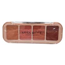 Paleta de Blush 4 Cores 052DN24 Miss Rose