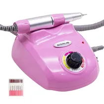 Polimento para Unhas Aorlis AO-78017 com Acessorios / 6A / 250V - Rosa