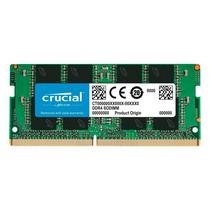 Memoria para Notebook Crucial, 16GB, 2666MHZ, DDR4, CB16GS2666