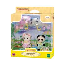 Figuras Epoch Sylvanian Families Nursery Friends Rainy Day Duo 5748