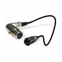 Cabo para Microfone XLR Bespeco IROMB050ABK Macho Femea 1.5"