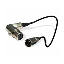 Cabo para Microfone XLR Bespeco IROMB050ABK Macho Fêmea 1.5"