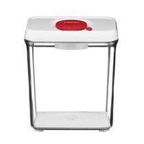 Pote para Alimentos Cuisinart REC64R Retangular Borda Vermelha 1.9L