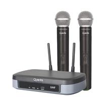 Microfono Dual Inalambrico Quanta QTMWU104