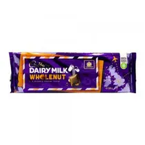 Barra de Chocolate Cadbury Ao Leite com Avelãs 300G