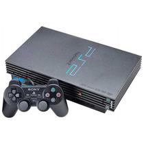 Console Playstation 2 Fat Des. + Memory Card + Pendrive + 1 Controle