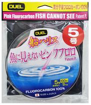 Linha Duel Fluorocarbon H4399-SP 100M 9KG - Pink