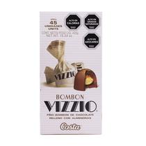 Chocolate Costa Vizzio Bombon Releno Con Almendras 432G