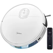 Robô Aspirador Midea Vacuum Cleaner 15C / 4000PA / 2600MAH / 55W / 110-220V ~ 50/ 60HZ - Branco