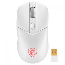 Mouse Gamer MSI Versa 300 Wireless / LED - Branco