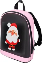 Mochila LED LOY-T7 - Rosa