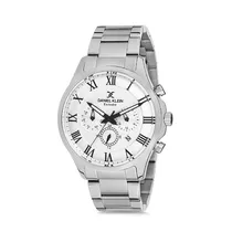 Relógio Analógico Masculino Daniel Klein Exclusive DK12136-3 - Prata