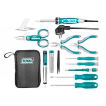 Kit de Ferramenta Total Tools Telecom Set TKTTSK0132 com 13 Pecas