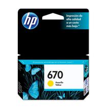 Cartucho HP 670 Yellow 3.5 ML CZ116AL