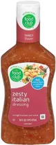Aderezo Food Club Zesty Italian Dressing - 473ML