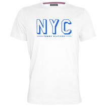 Camiseta Tommy Hilfiger Masculino MW0MW03576-112 M Branco