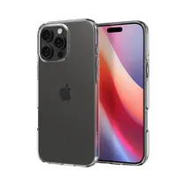 Estuche Protector Spigen Liquid Crystal para iPhone 16 Pro ACS08112 Crystal Clear