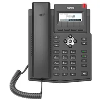 Telefone IP Fanvil X1SG com Fio / 2 Linhas - Preto