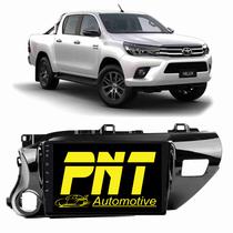 Central Multimidia PNT - Toyota Hilux(2016-23) 9" And 11 2GB/64GB Quadcore Carplay+And Auto Sem TV