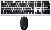 Teclado e Mouse Sem Fio Sate AK-762G (Espanhol)