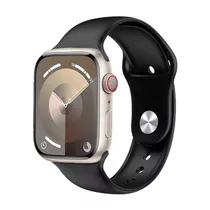 Kit Relogio Smartwatch Okpu D-Watch X Amoled / com Bluetooth / 3 Pulseiras - Dourado