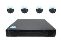 Kit DVR Tucano 8 Canais/ 4 Cameras/ Full HD/ KO4-1200TVL/ Wifi - Preto