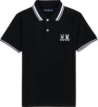 Outlet Camisa Polo Psycho Bunny B6K925 - Preto